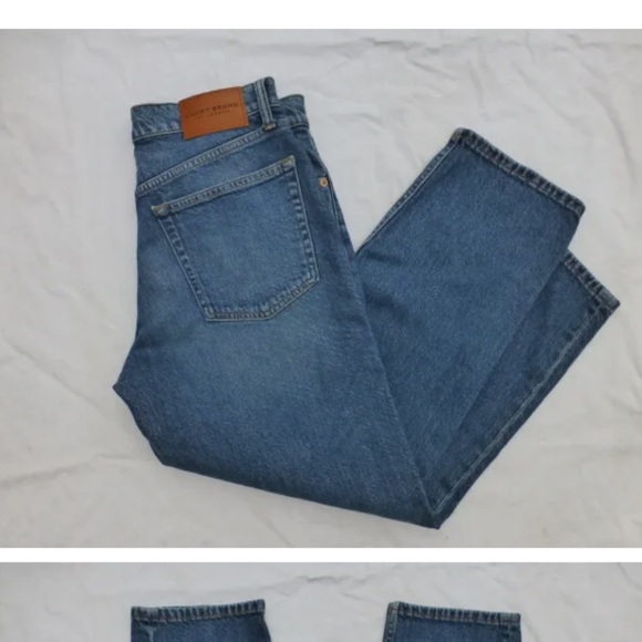 Lucky Brand Relaxed Tapered Button Fly Jeans - Picture 7 of 7